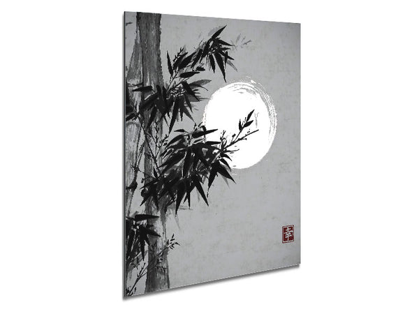 Chinese Bamboo 4 Metal Print