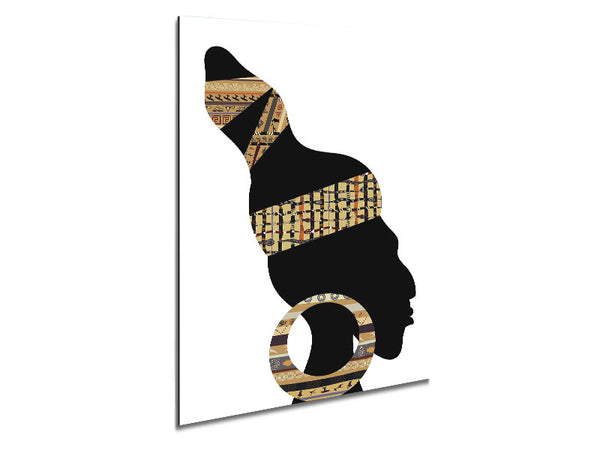 African Tribal Art 26 Metal Print
