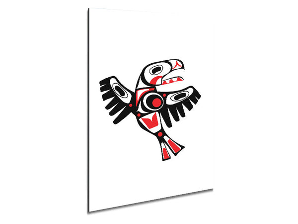 Mayan Bird Metal Print