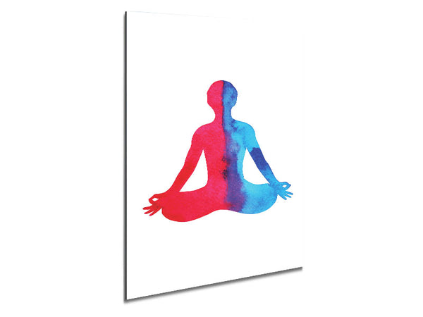 Meditation Metal Print