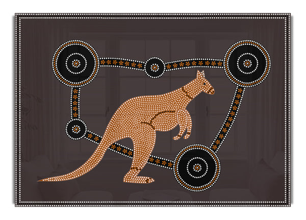 Aborigine-Känguru 1