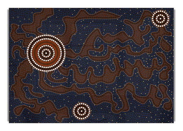 Aborigine-Muster 3