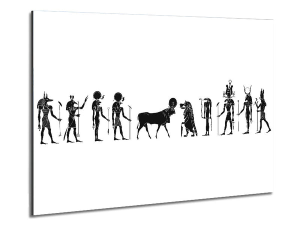 All The Egyptian Gods Metal Print