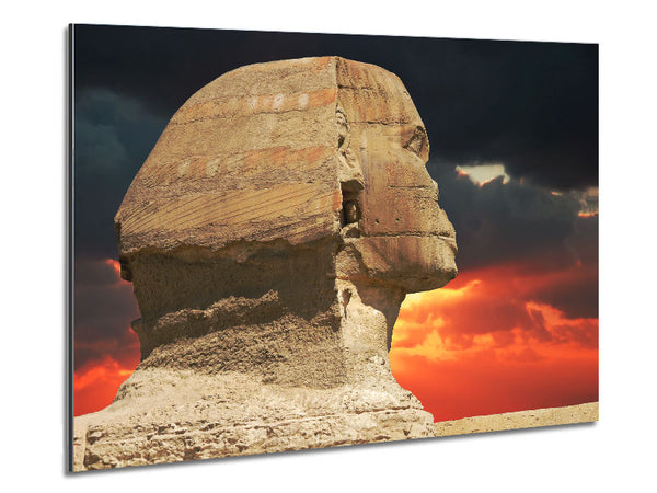 Egyptian Great Sphinx Of Giza 2 Metal Print