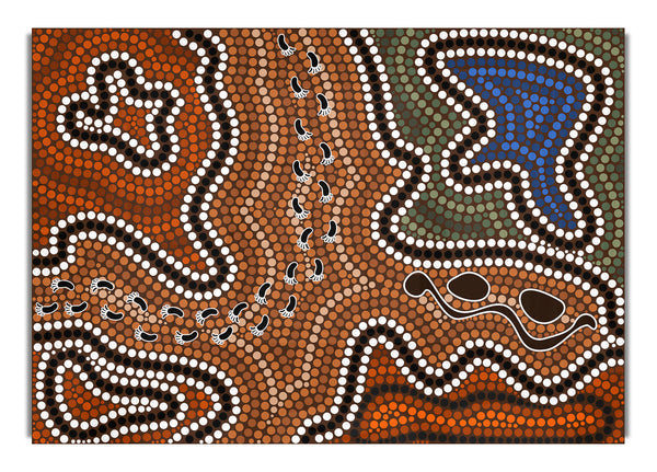 Aborigine-Muster 5