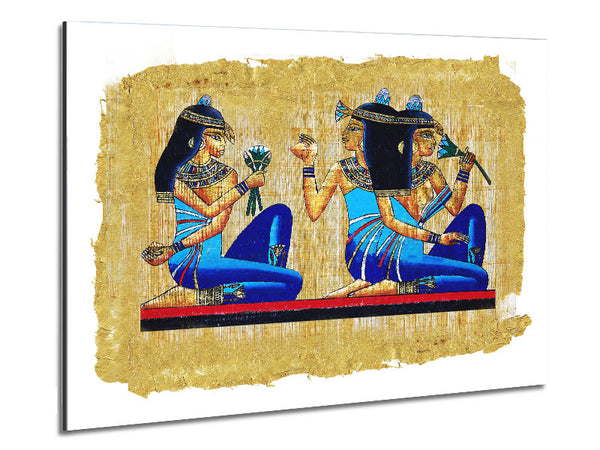 Egyptian Queens Metal Print