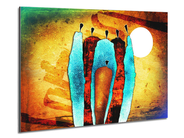 African Tribal Art 10 Metal Print