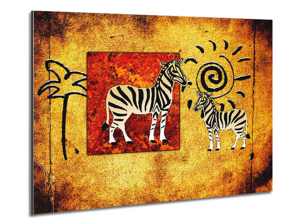 African Tribal Art 22 Metal Print