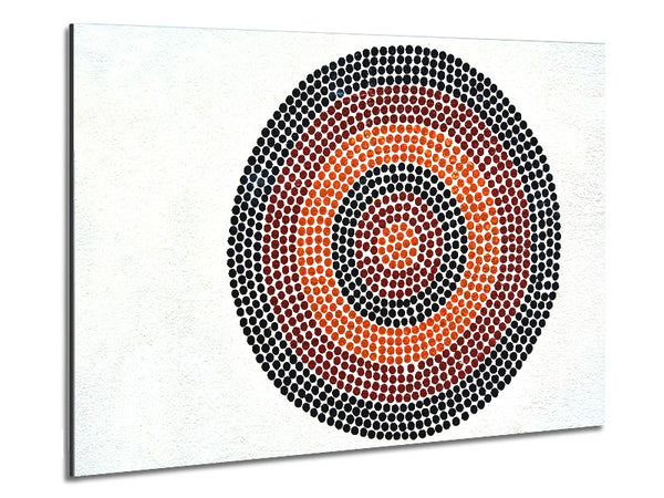 Aboriginal Pattern 7 Metal Print