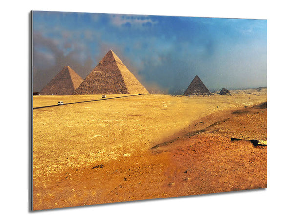 Egyptian Pyramids 1 Metal Print
