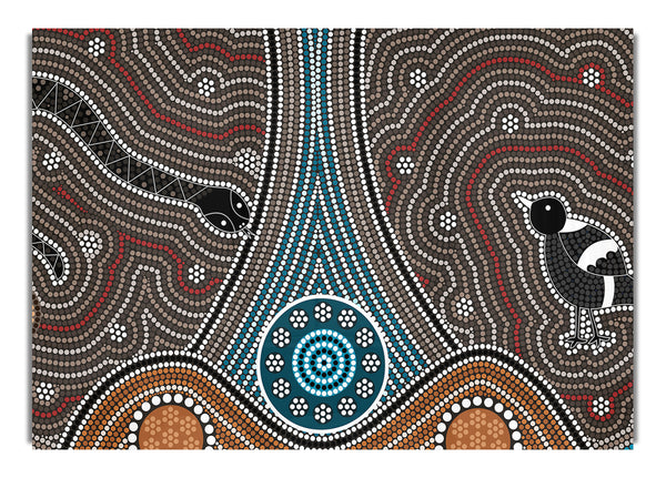 Aborigine-Muster 8