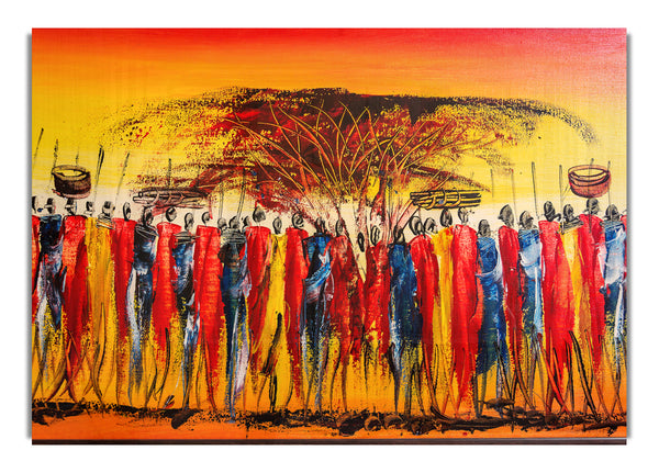 Afrikanische Stammeskunst 15