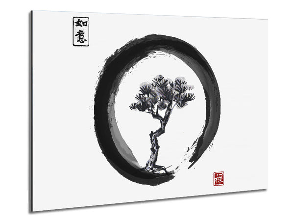 Japanese Bonsai Tree 2 Metal Print