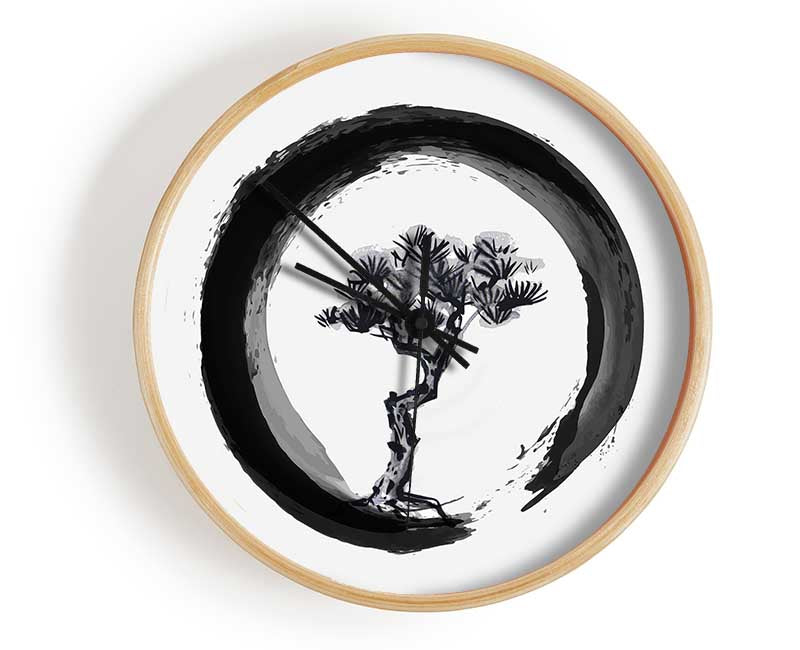 Japanese Bonsai Tree 2 Clock - Wallart-Direct UK