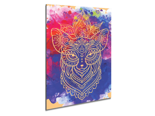 Art Of The Wolf Metal Print