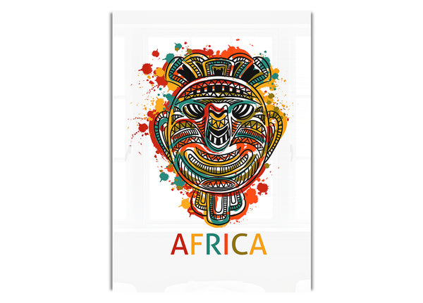 Afrikanische Maske