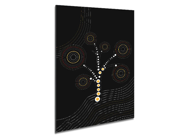 Aboriginal Tree 2 Metal Print
