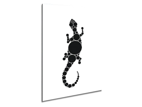 Aboriginal Lizard 5 Metal Print