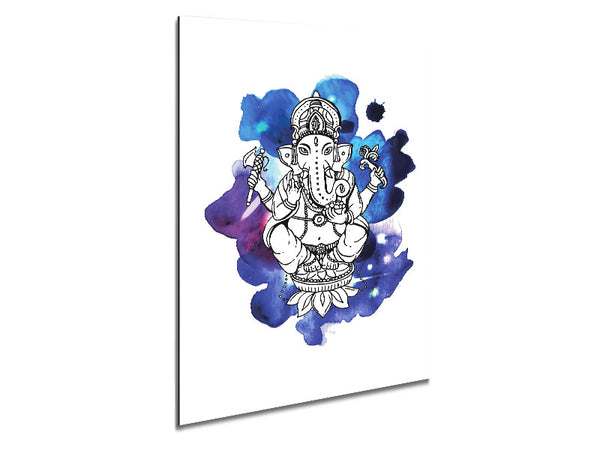 Hindu God Ganesha 5 Metal Print