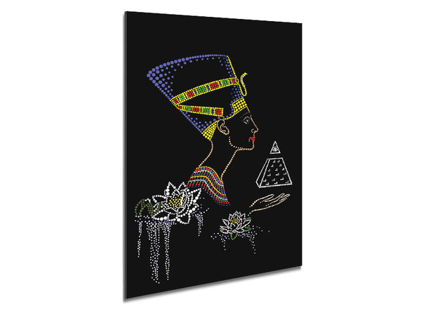 Egyptian Nefertiti Metal Print