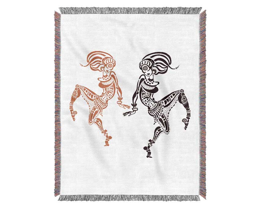 African Tribal Art 20 Woven Blanket