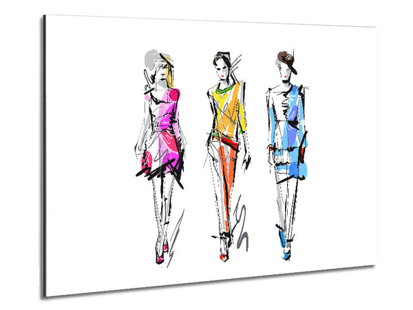 Designer Colour 3 Metal Print