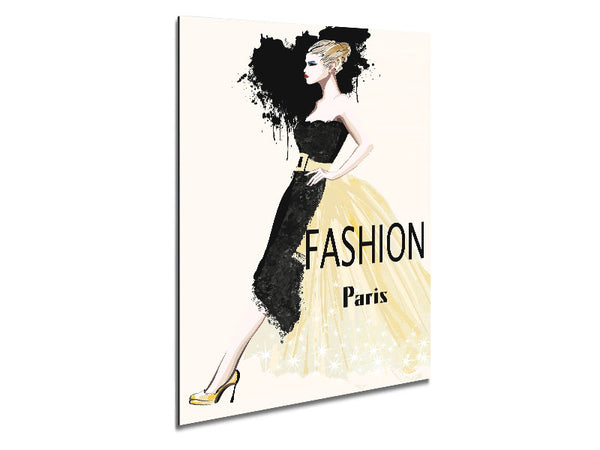 Paris Couture Metal Print