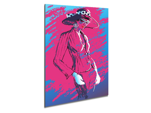 Style Icon Metal Print