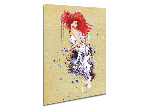 Style Beauty Metal Print