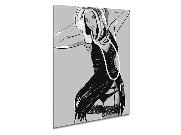Ready For A Night In Metal Print