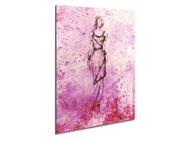 Pink Is In Metal Print