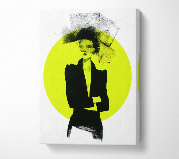  A Canvas Print of Designer Elegance Canvas Print