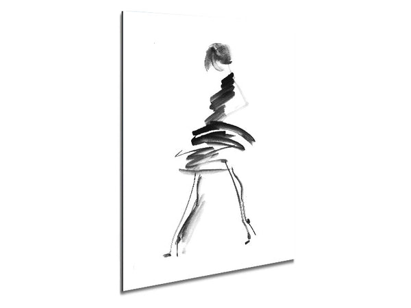 Little Black Dress 2 Metal Print