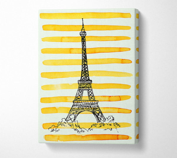  A Canvas Print of Paris The Capital Of Style Canvas Print