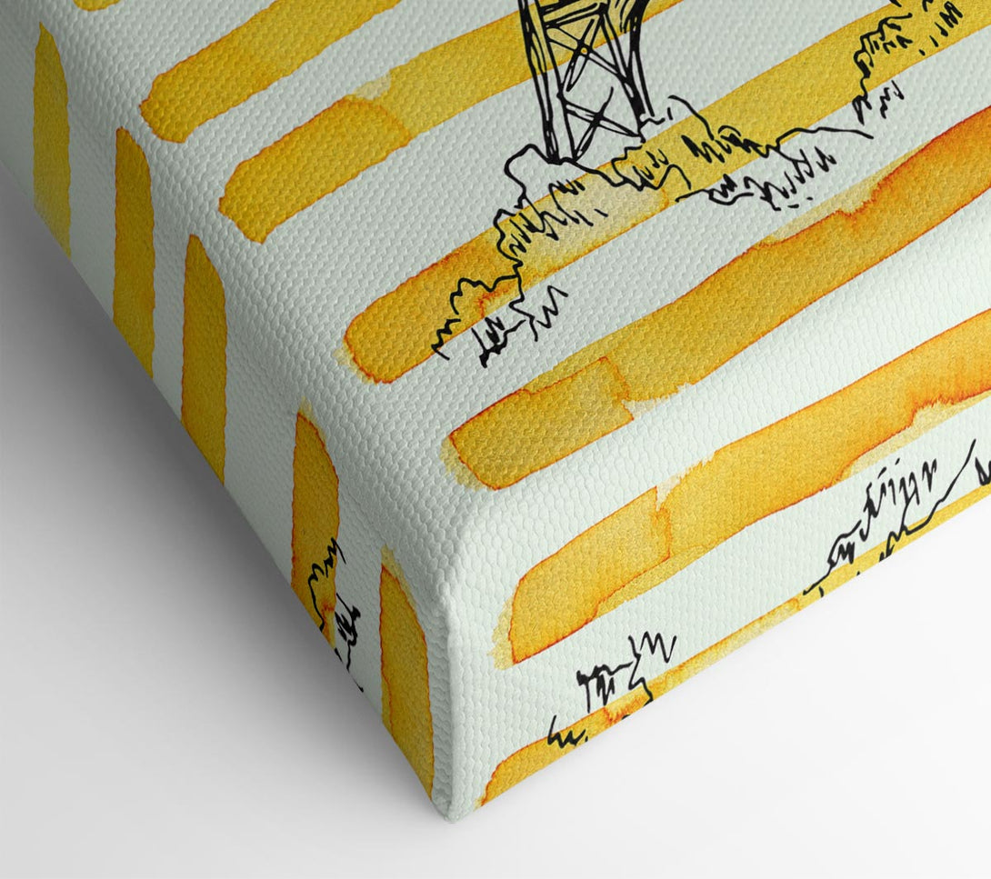  A Canvas Print of Paris The Capital Of Style Canvas Print