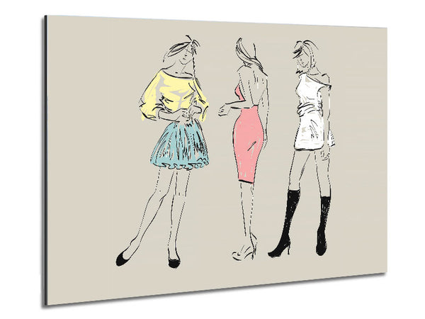 Ready To Party Metal Print