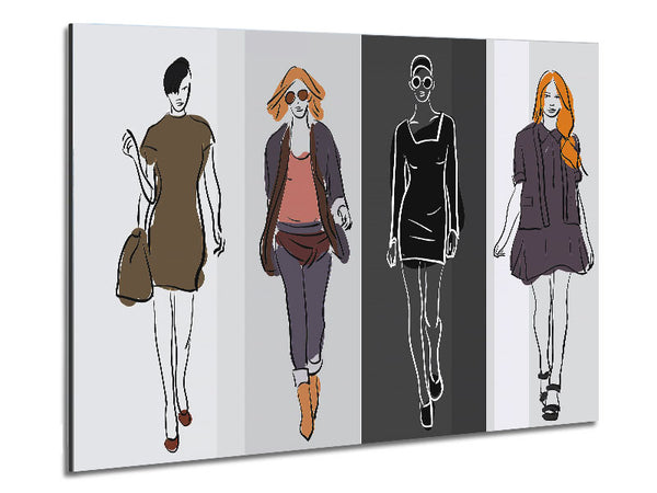 Catwalk Trends Metal Print