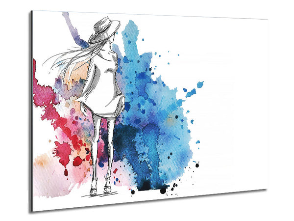 Summer Style Metal Print