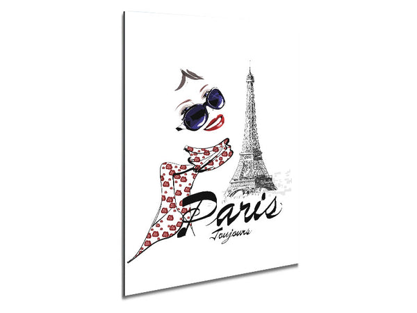 Paris Style Metal Print