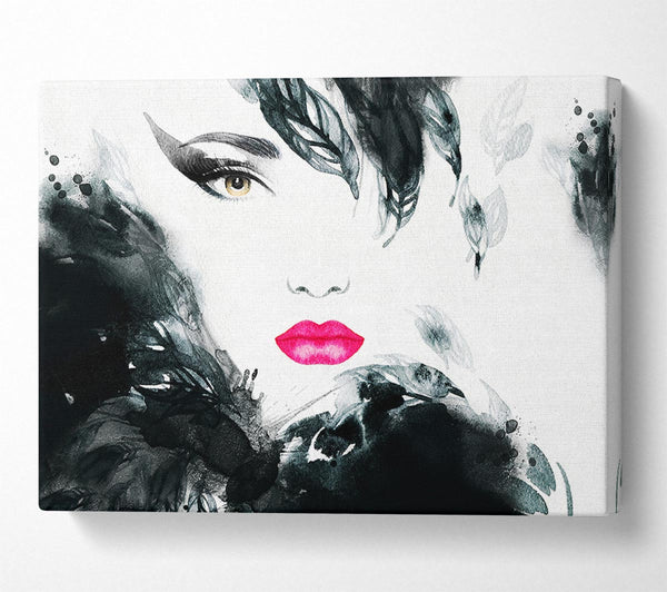  A Canvas Print of Glamour Canvas Wall Art