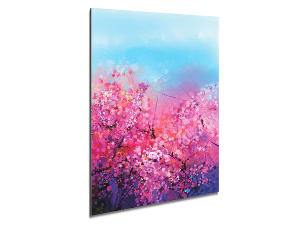Pink Petal Madness Metal Print