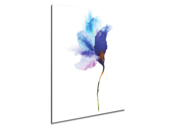 Gentle Petal Opening Metal Print