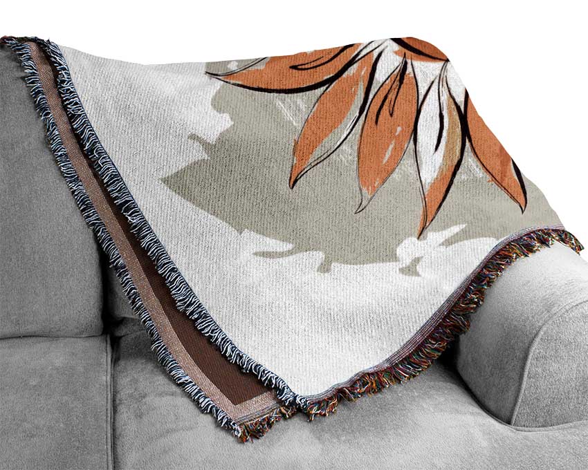 Sunflower Beauty Woven Blanket