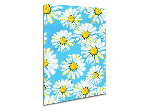 Daisy Blues Metal Print