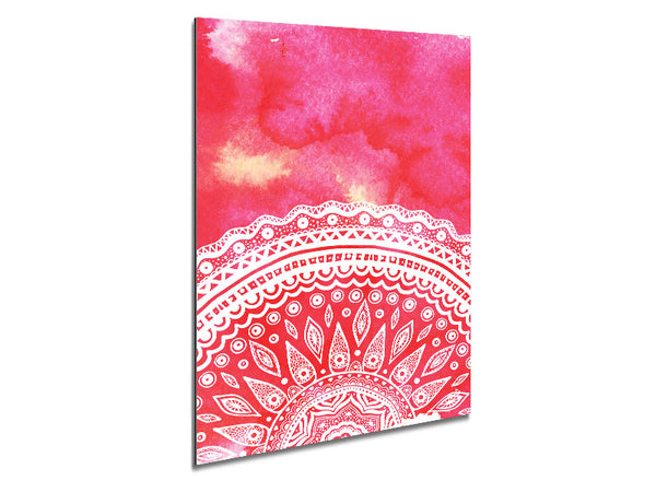 Petal Pattern 1 Metal Print
