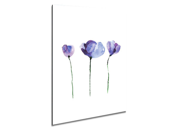 Periwinkle Before The Bloom Metal Print