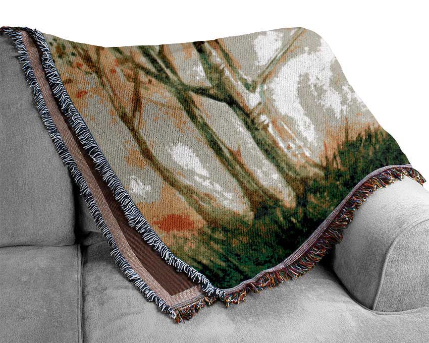 Green Dream Woven Blanket