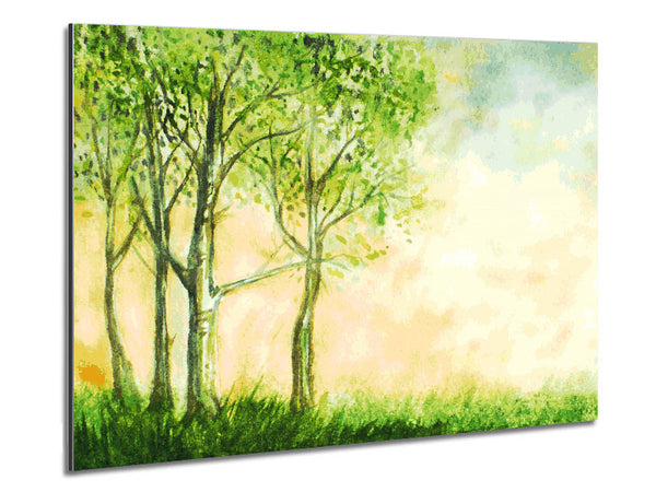 Green Dream Metal Print