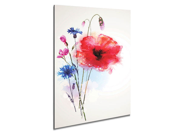 Poppy Magic Metal Print