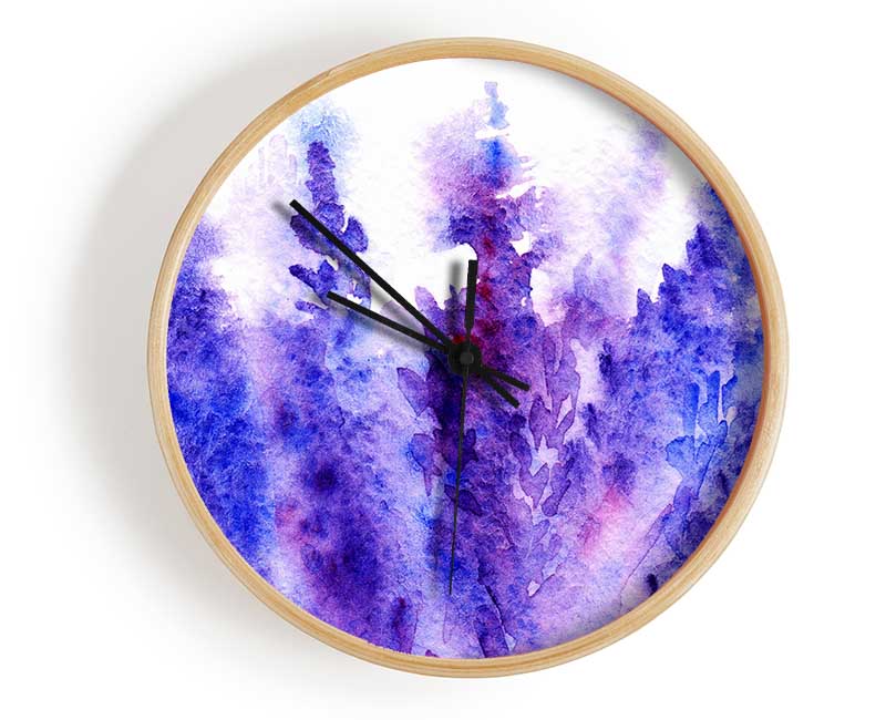 Larkspur Beauty Clock - Wallart-Direct UK